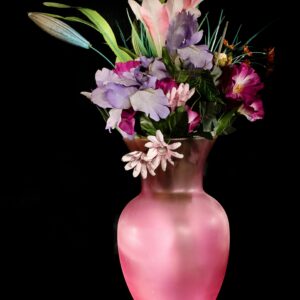 Konische Vase „Studio“ – Nebelgrau